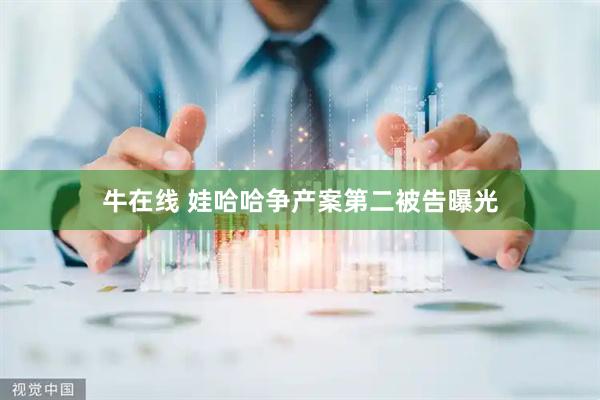 牛在线 娃哈哈争产案第二被告曝光